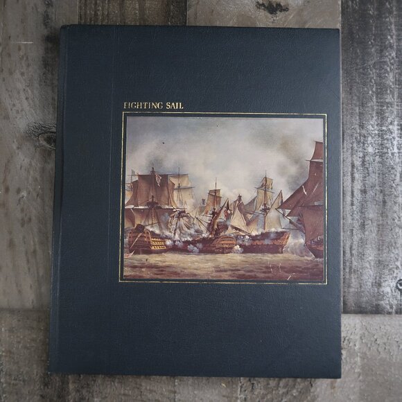 Fighting Sail Time Life Books The Seafarers by A.B.C. Whipple Hardcover 1978 - Picture 1 of 7